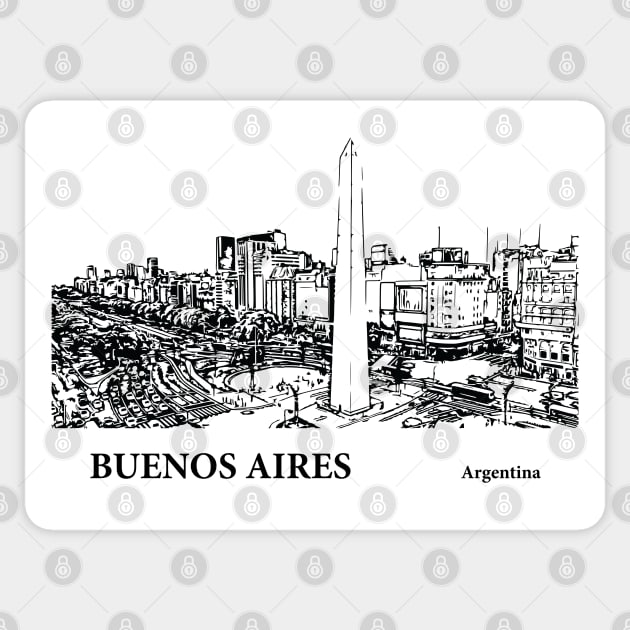 Buenos Aires Argentina Sticker by Lakeric